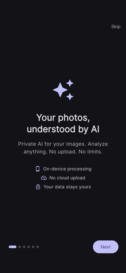 Privacy-first onboarding